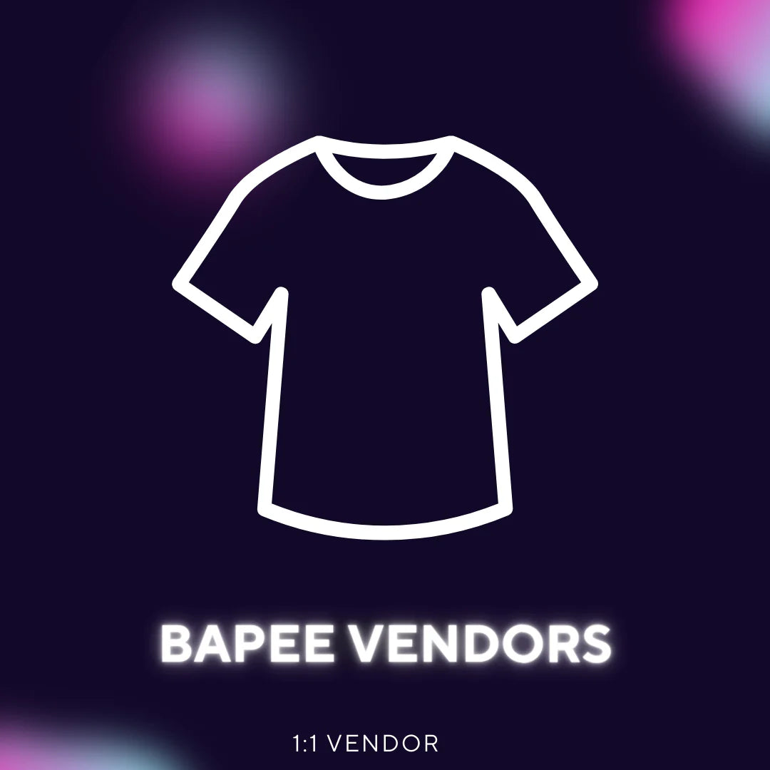 BAPEE 1:1 VENDORS