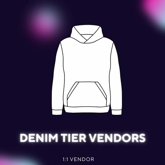 DENIM TIER 1:1 VENDORS