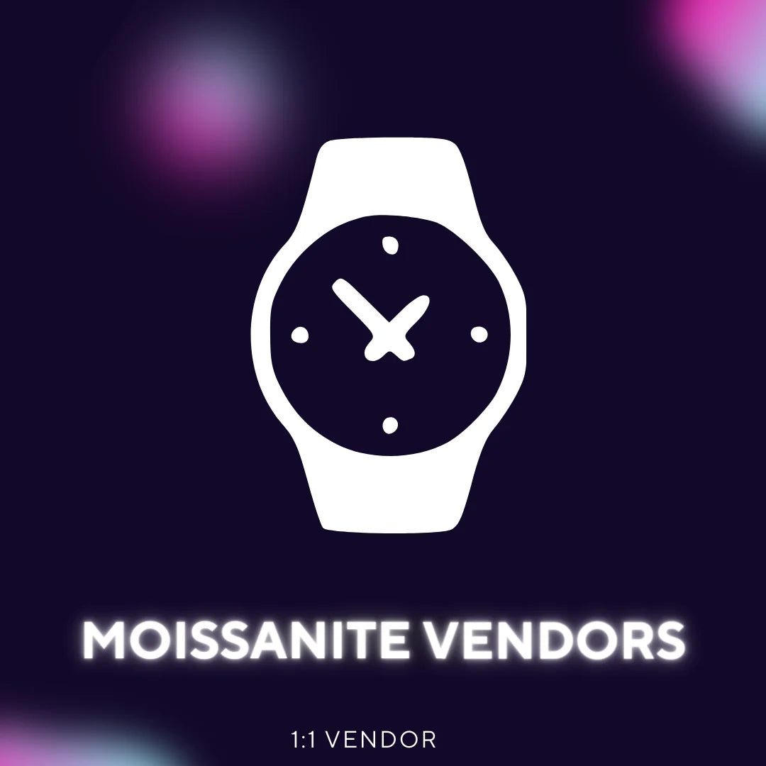 MOISSANITE 1:1 VENDORS